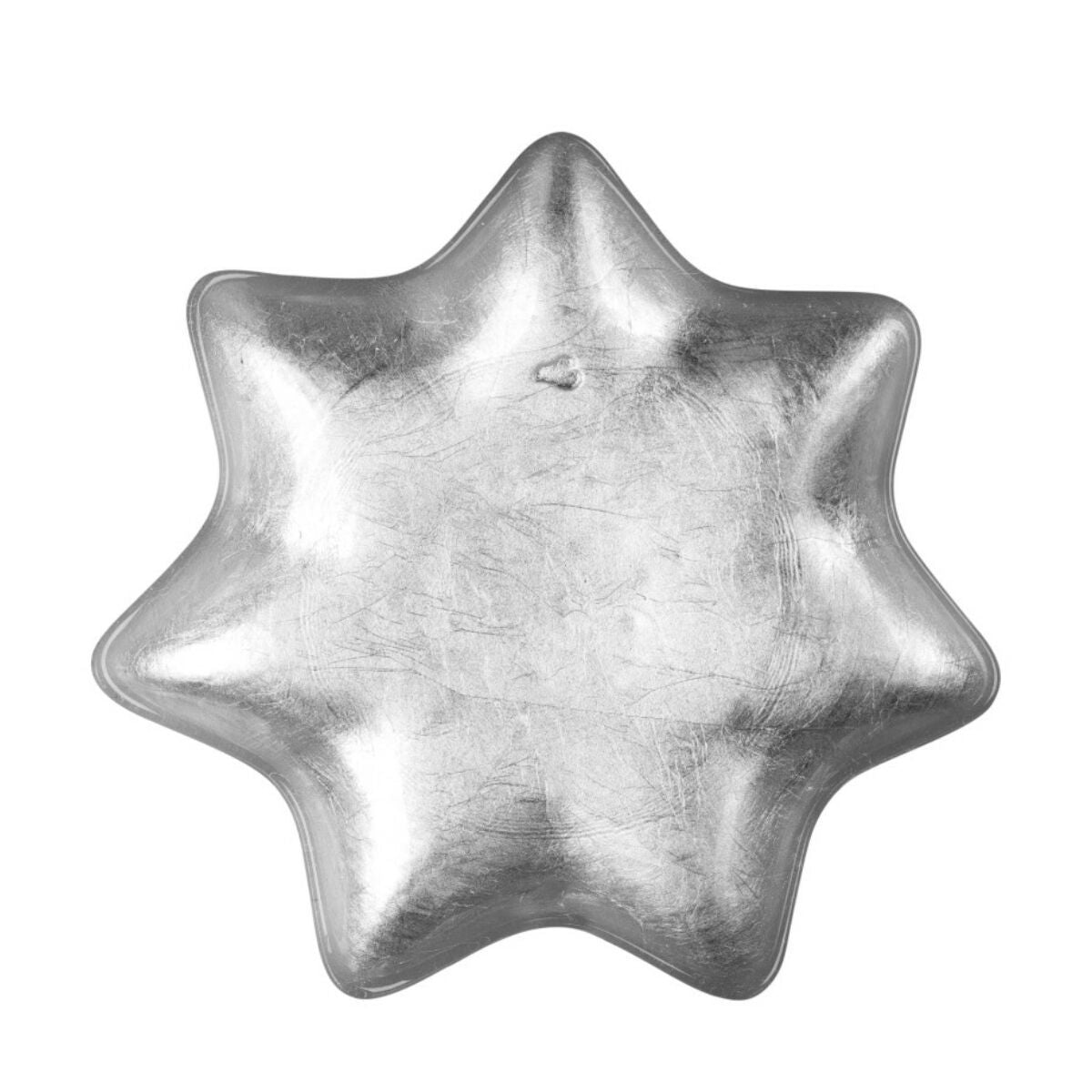LEONARDO STELLA csillag alakú tányér 15cm, ezüst