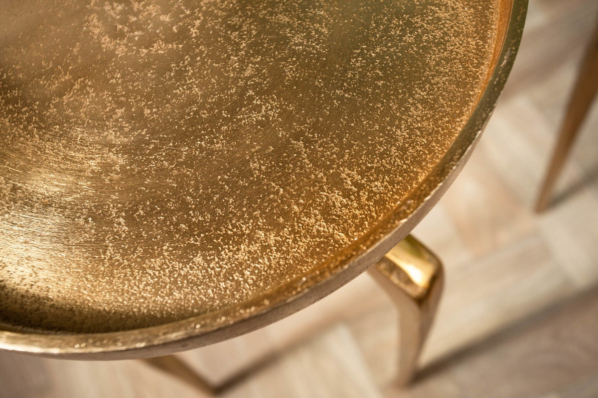 Lerakóasztal - ABSTRACT arany alumínium lerakóasztal