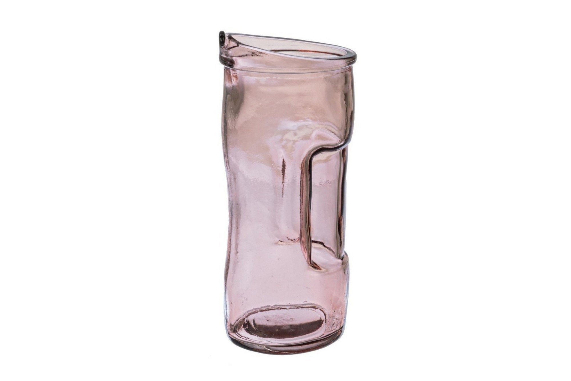 Üveg tároló - ALISYA rózsaszín üveg tároló