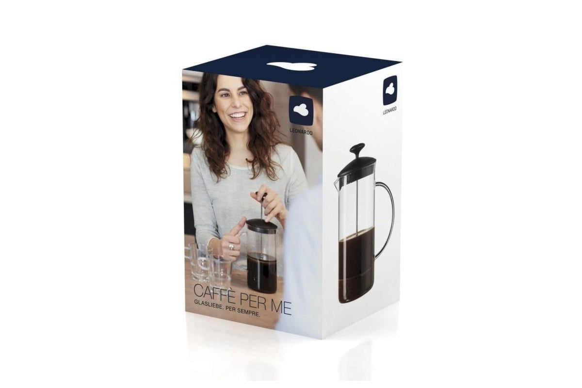 Kávéfőző - CAFFÉ french-press kávékészítő 1.00l - Leonardo