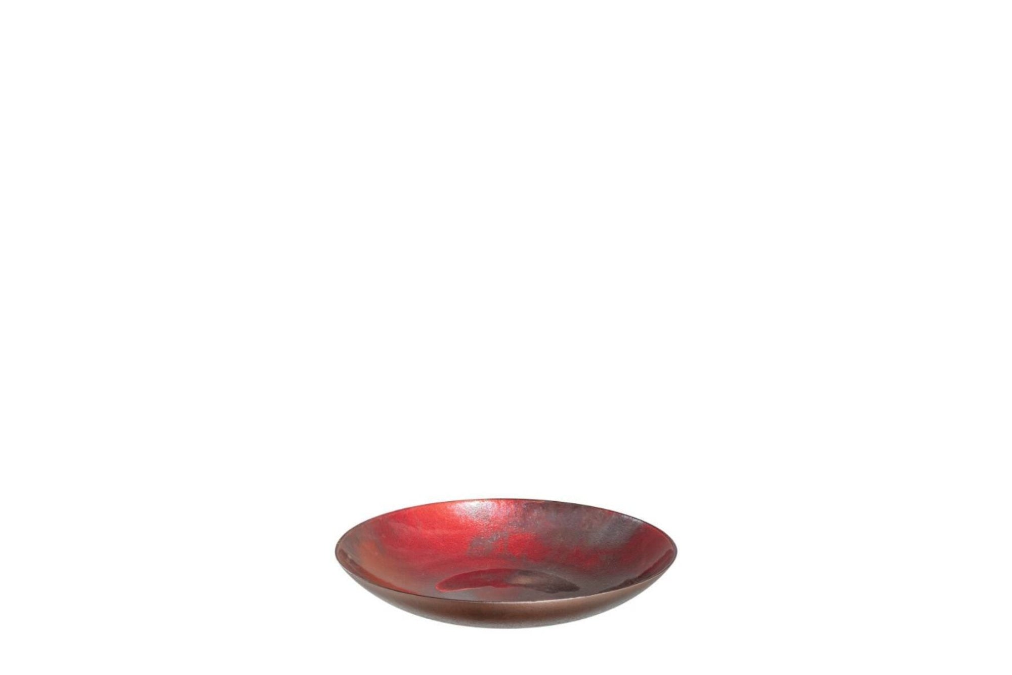 Dekortál - CALDO dekor tál 32cm piros-arany - Leonardo