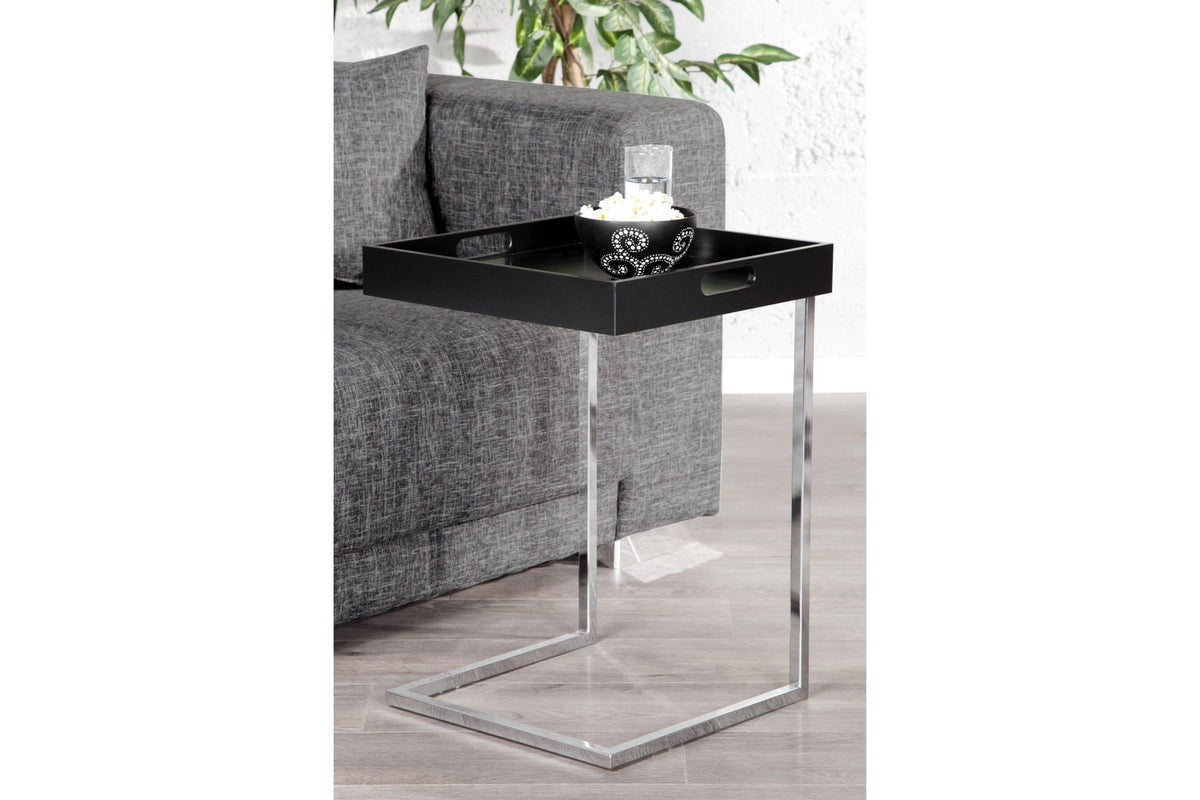 Lerakóasztal - CIANO fekete asztal