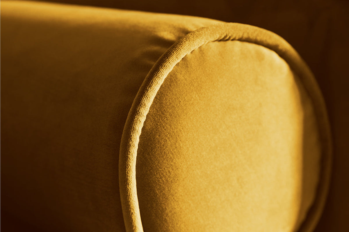Kanapé - COZY VELVET sárga bársony kanapé