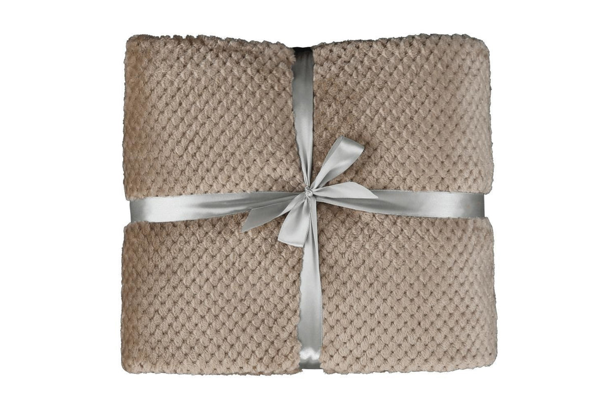 Takaró - DEFANA barna polyester takaró