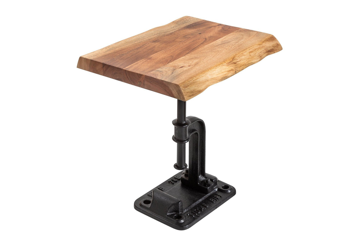 Lerakóasztal - FACTORY akácfa lerakóasztal 43cm
