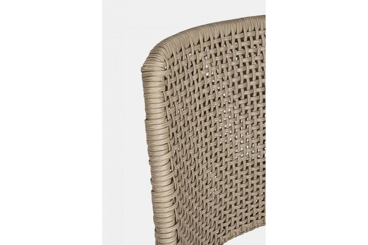 Kerti szék - HESPERIA szürkésbarna 100% polypropilen kerti szék