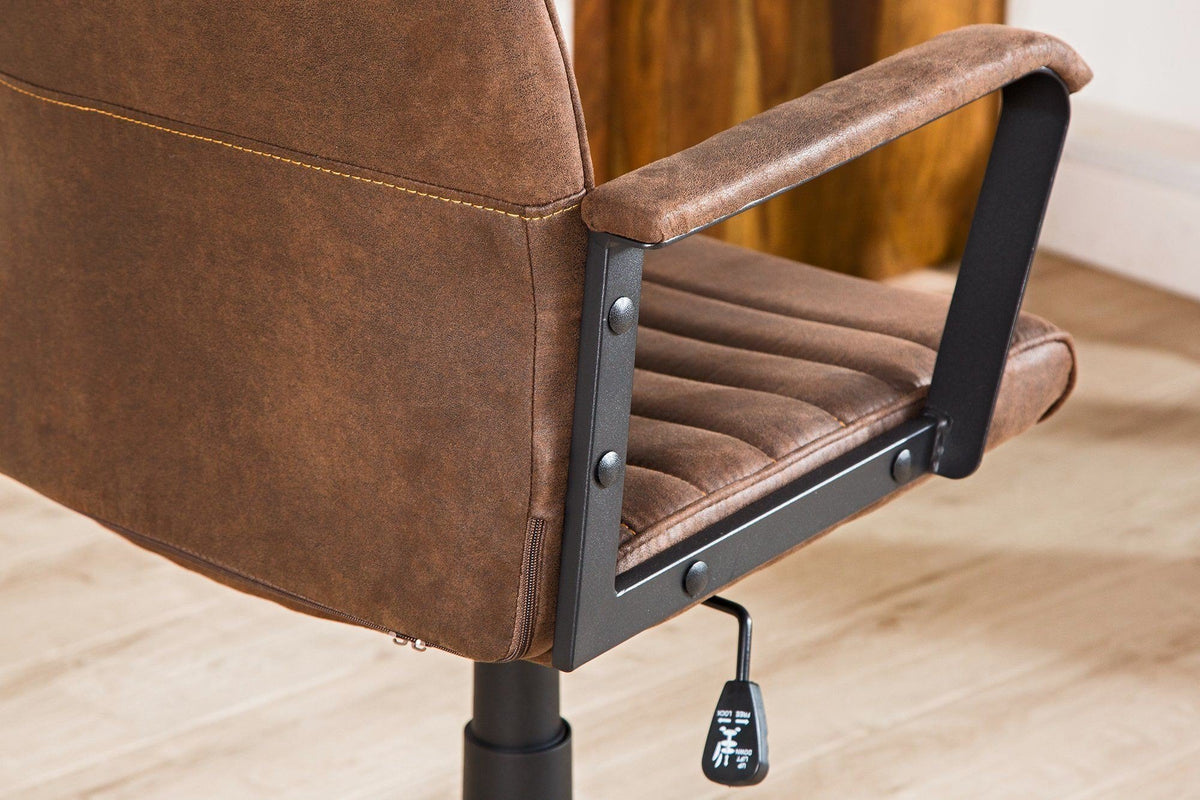 Irodai szék - LAZIO HIGH barna irodai forgószék