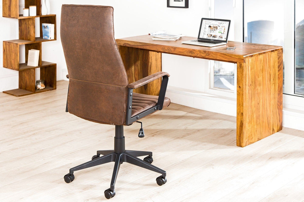 Irodai szék - LAZIO HIGH barna irodai forgószék