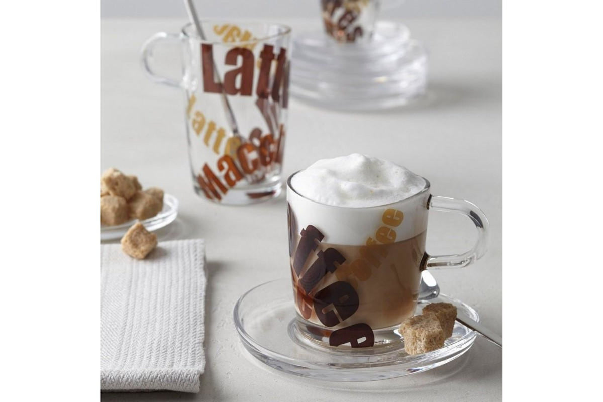 Kávés csésze - LOOP 3 COLOURS kávés-teás csésze 260ml - Leonardo