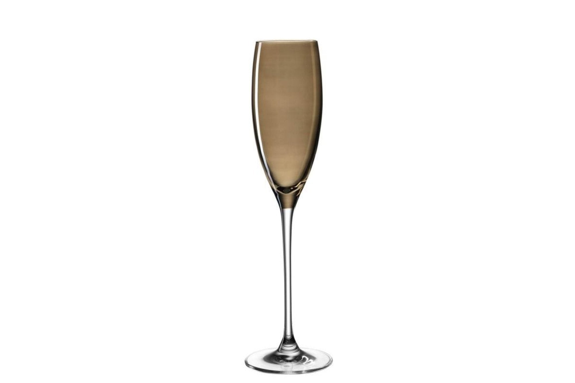 Pezsgős pohár - LUCENTE pohár pezsgős 220ml barna - Leonardo