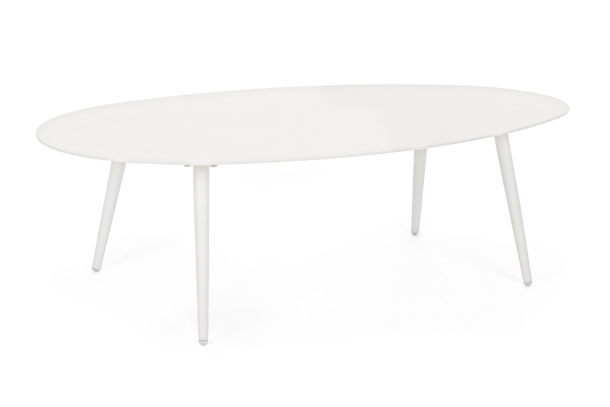 Kerti asztal - RIDLEY II fehér alumínium kerti asztal