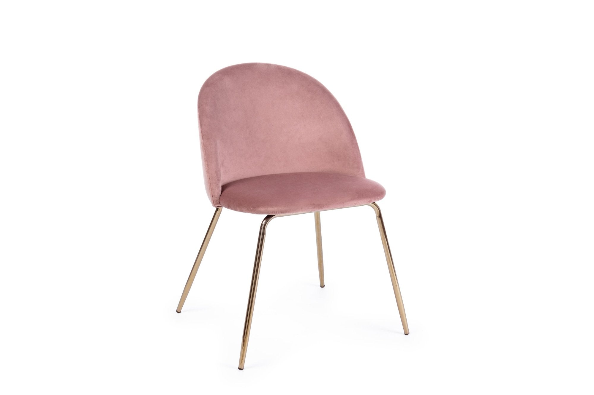 Szék - TANYA rózsaszín bársony szék