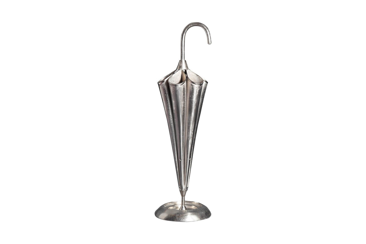Esernyőtartó - UMBRELLA ezüst alumínium esernyőtartó