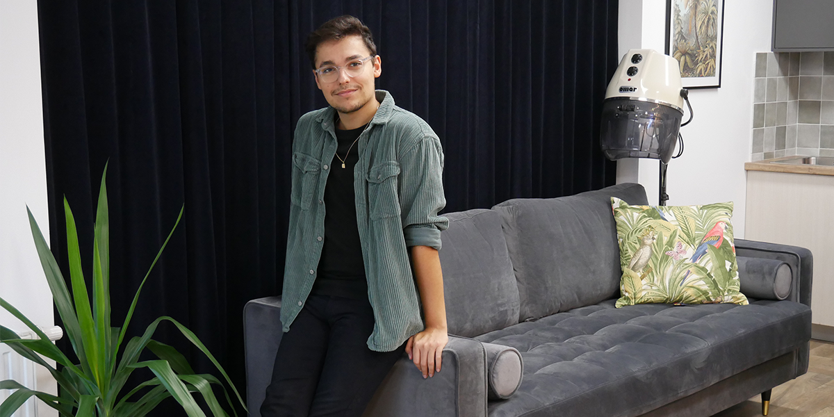 Bencze Máté, a mindig vidám fodrász és YouTubber