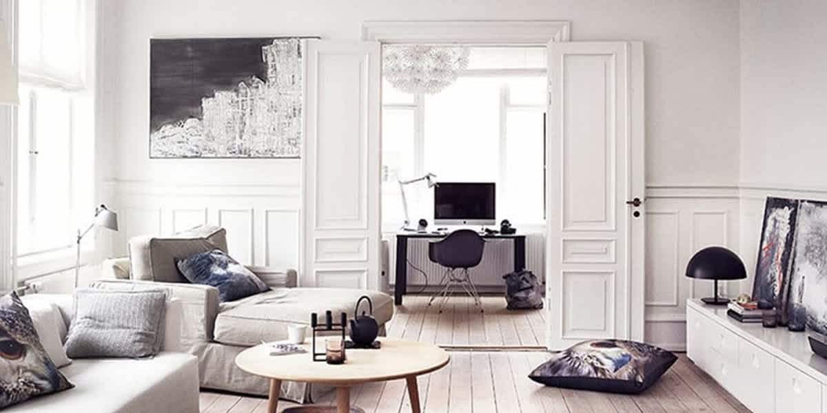 7 letisztult skandináv dizájnötlet a nappalidba