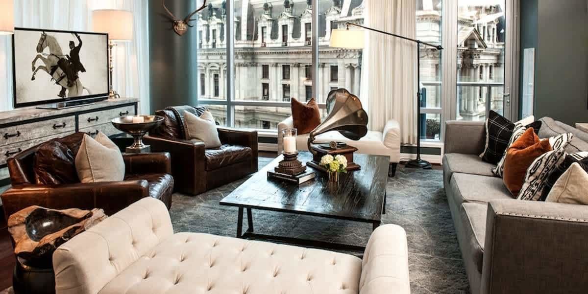 Gigantikus erő: maszkulin dekoráció az enteriőrben