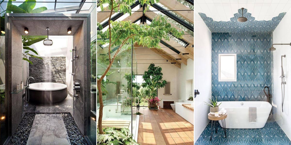 Látványos megoldások extrém fürdőszobákba