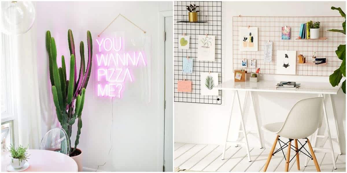 Ötletes és lenyűgöző dekorációs tippek, ha unalmasak a falaid