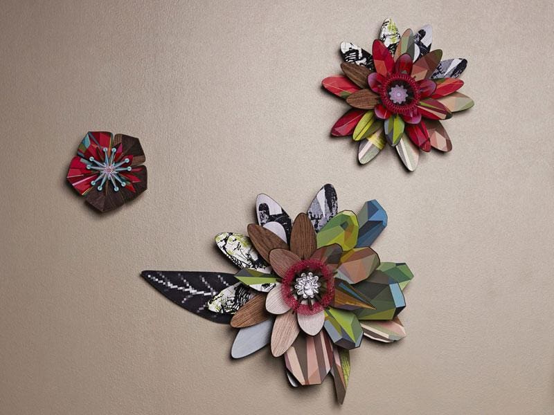 3D csináld magad virág dekoráció fából