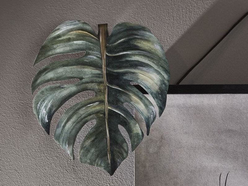 3D levél dekoráció papírból