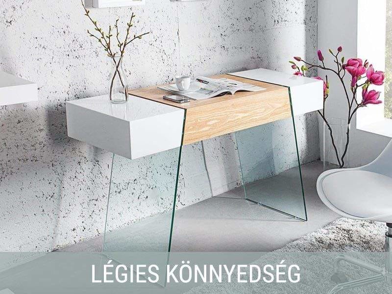 Légies könnyedség - Üveg bútorok