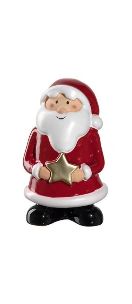 LEONARDO CLAUS figura 11cm, télapó csillaggal