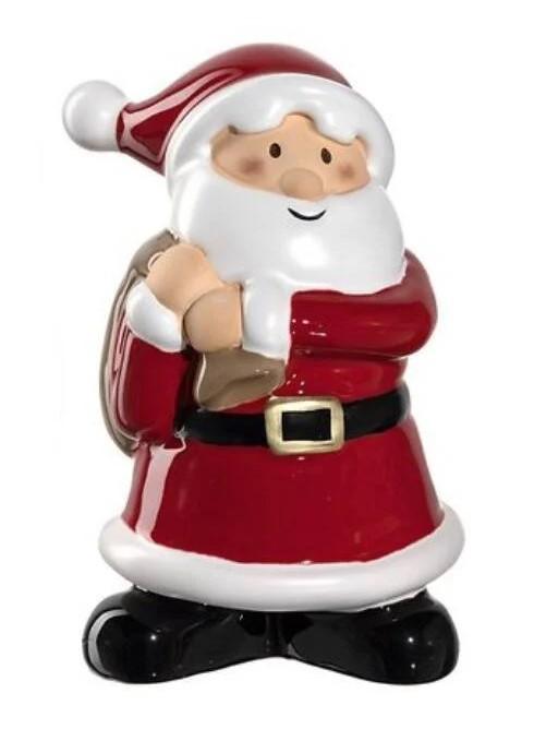 LEONARDO CLAUS figura 11cm, télapó zsákos