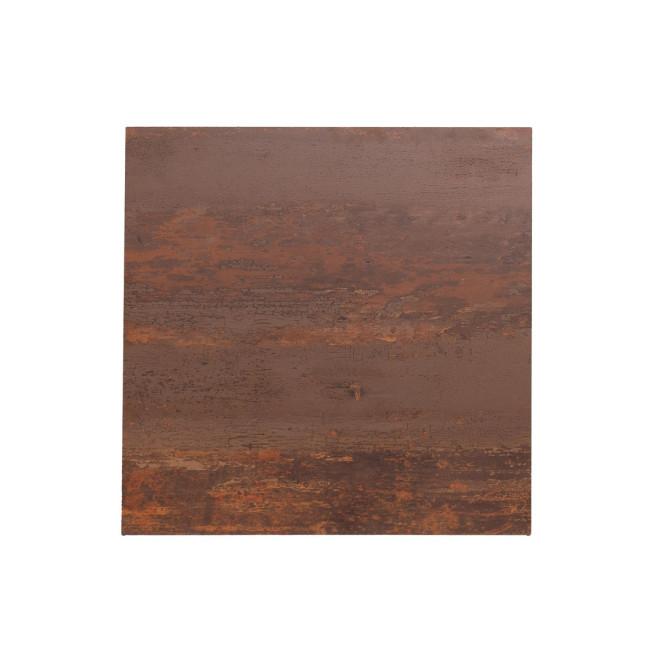 CORTEN barna kompozit kerti asztallap