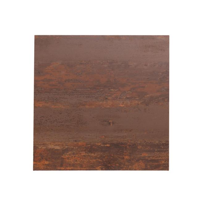 CORTEN barna kompozit kerti asztallap