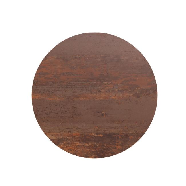 CORTEN barna kompozit kerti asztallap