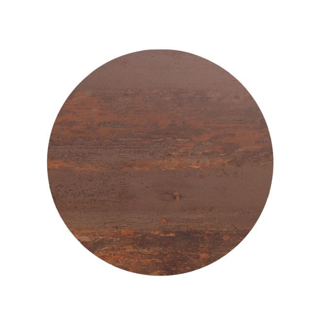 CORTEN barna kompozit kerti asztallap