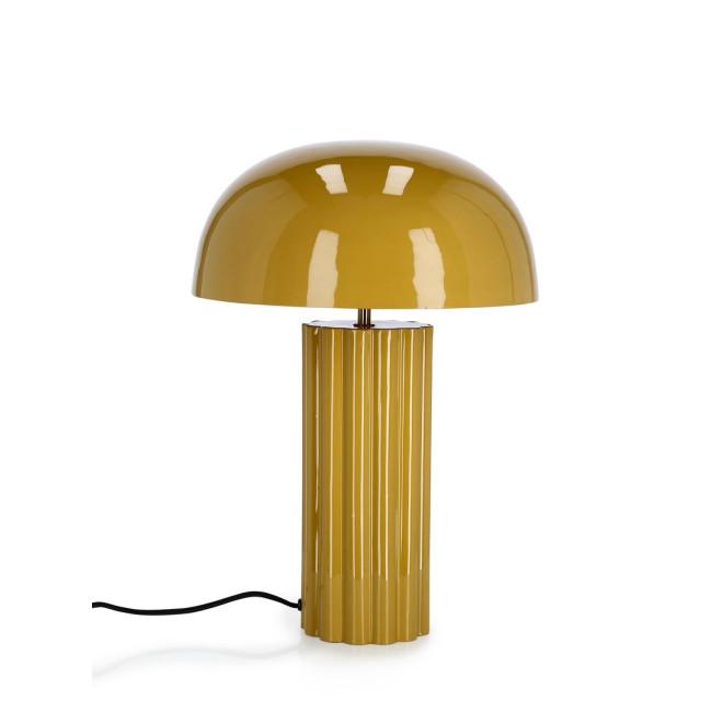 KAIKU sárga fém asztali lámpa