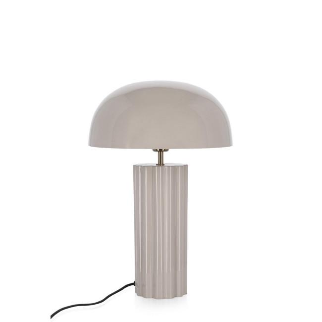 KAIKU ezüst fém asztali lámpa