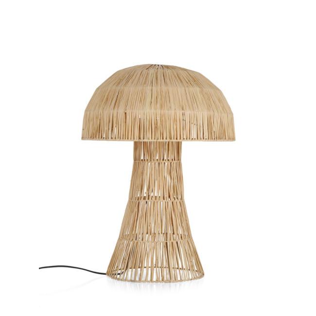 BAGAN bézs természetes asztali lámpa