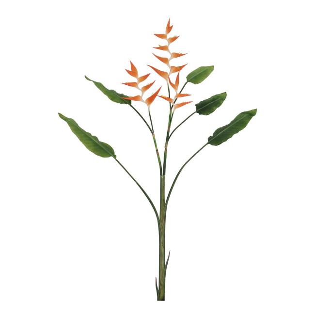 ELICONIA zöld műanyag művirág
