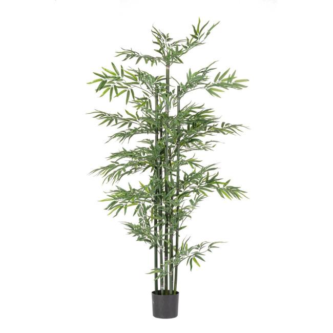 BAMBOO zöld műanyag művirág