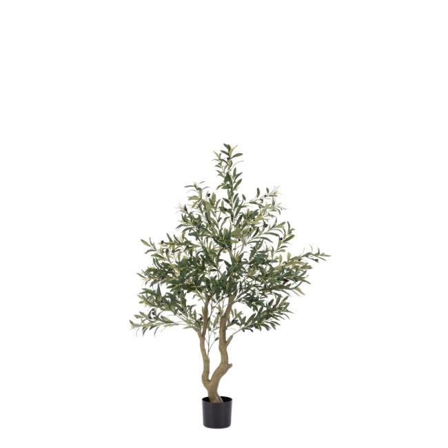 OLIVE zöld műanyag művirág
