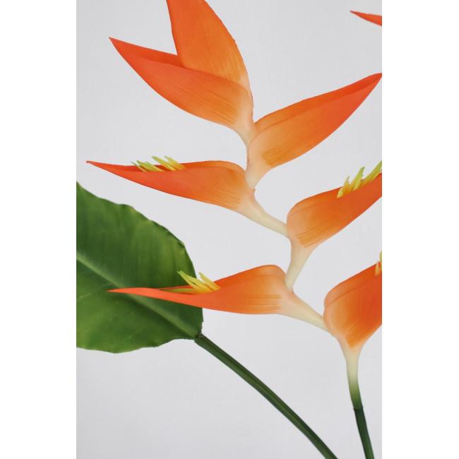 ELICONIA zöld műanyag művirág