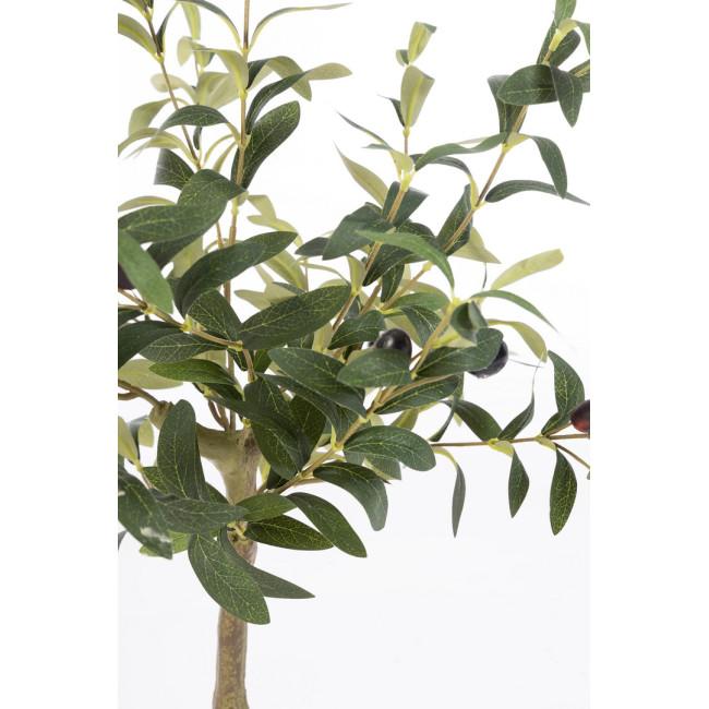 OLIVE sárga műanyag művirág