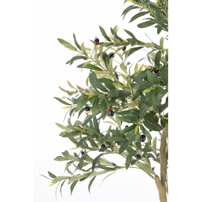 OLIVE zöld műanyag művirág