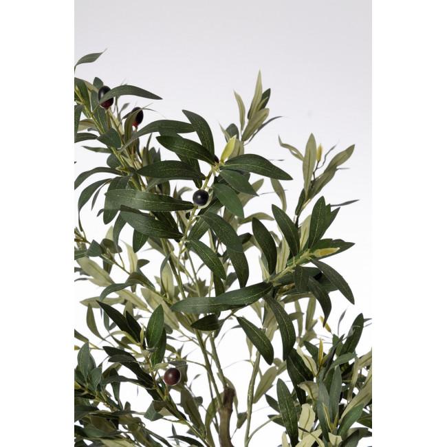 OLIVE zöld műanyag művirág