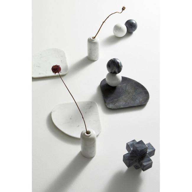 KANDY szürke márvány tálalótál