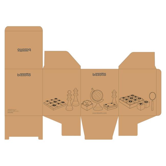 FORTUNE bézs fa dísztárgy