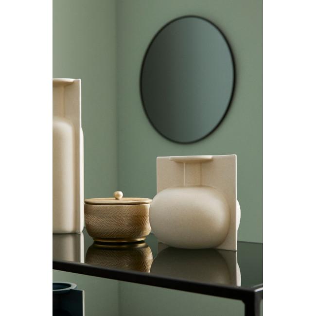 CLAMP taupe fém gyertya