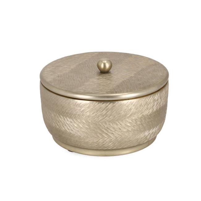 CLAMP taupe fém gyertya