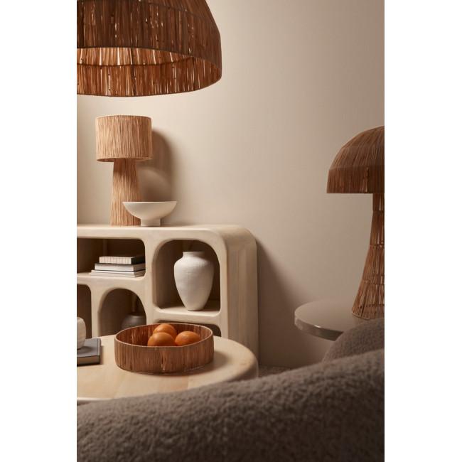 BAGAN bézs természetes tálalótál