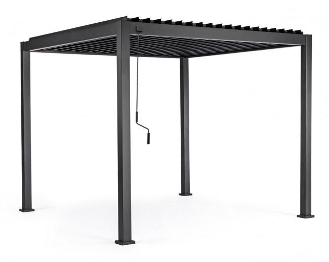 OCEAN antracit pergola 3x3 m