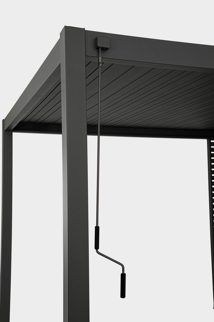 OCEAN antracit pergola 3x4 m - SZÉPSÉGHIBÁS