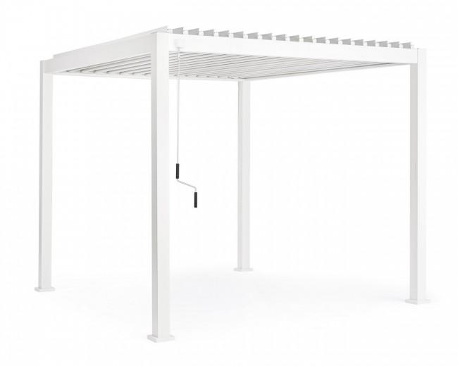 OCEAN fehér pergola 3x3 m