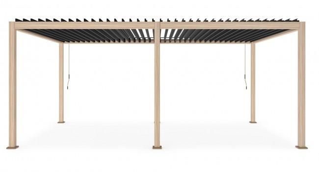 OCEAN sonoma tölgy pergola 3,6x6 m